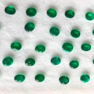 Emerald Oval 5x4mm Zambia Green Gemstone
