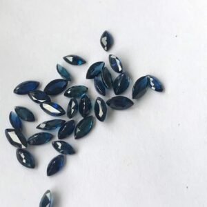 Sapphire Marquise 8x4-12x6mm Blue Gemstone