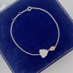 Diamond Bracelet 0.07 Cts in 18k Gold Jewelry