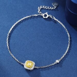 Diamond Bracelet 0.20 Cts in 18k Gold Jewelry