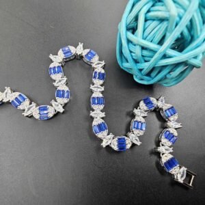 Sapphire Baguette Bracelet